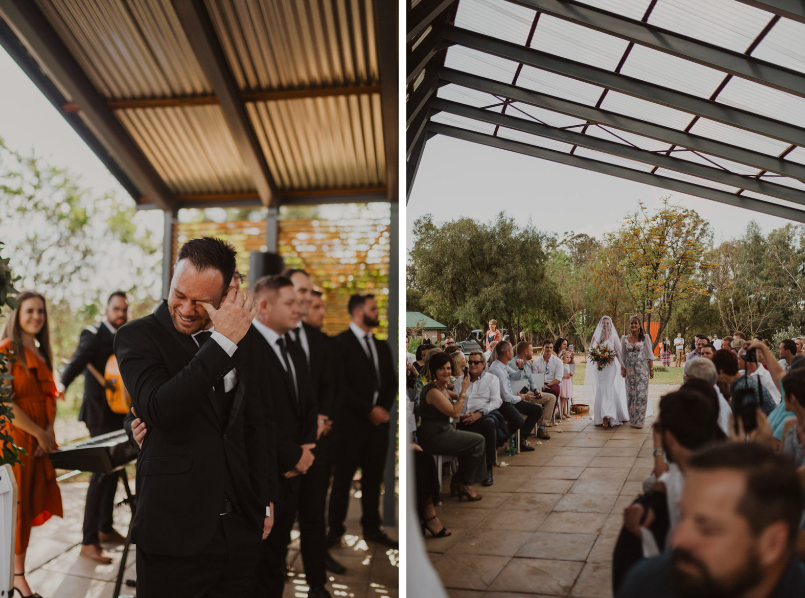 Wedding at the Greenhouse Café