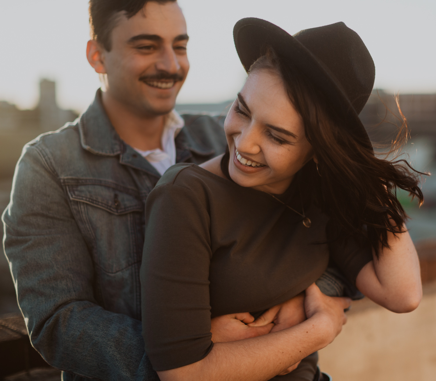 Rooftop Couple Shoot