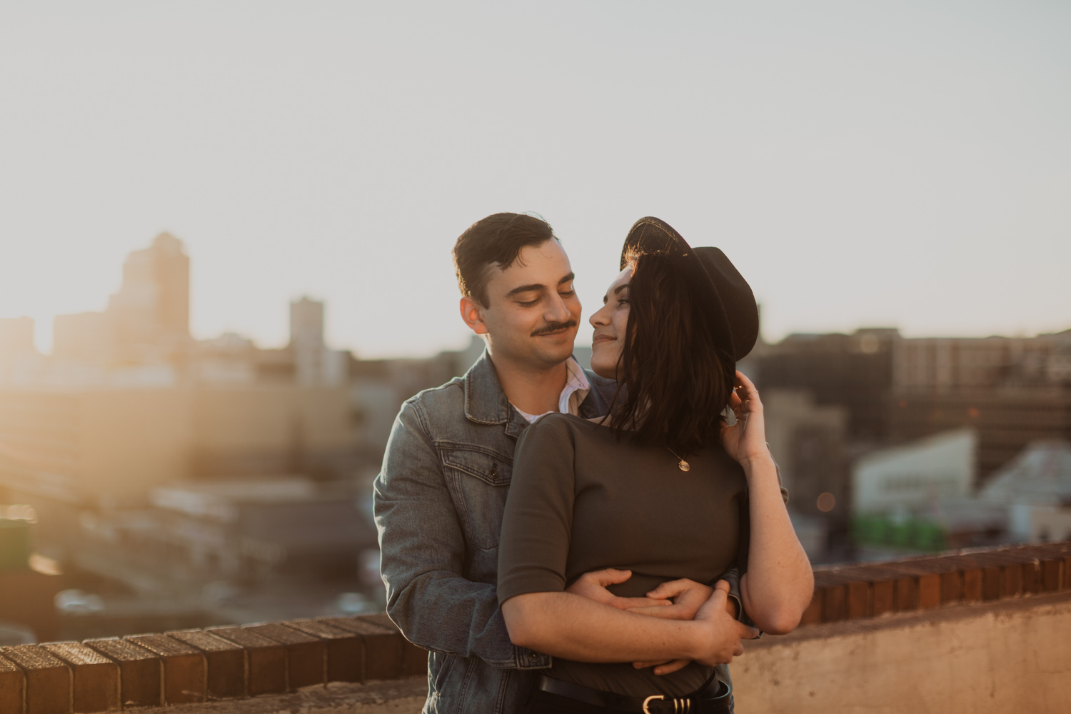 Rooftop Couple Shoot