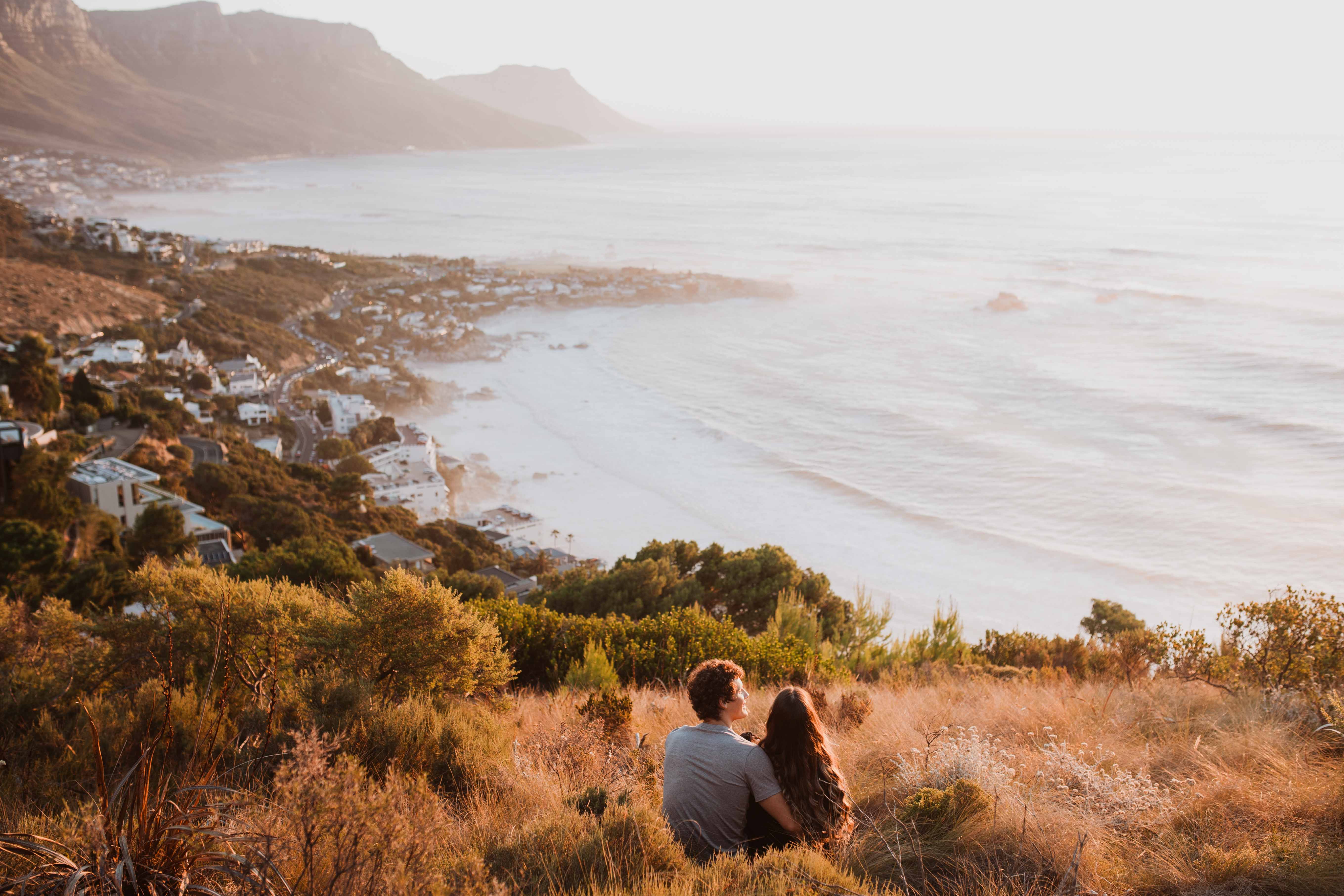 the rock engagement shoot